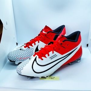 NEW Nike Vapor Edge Elite 360 2 Football Cleats Red White DA5457-616 sz 13
